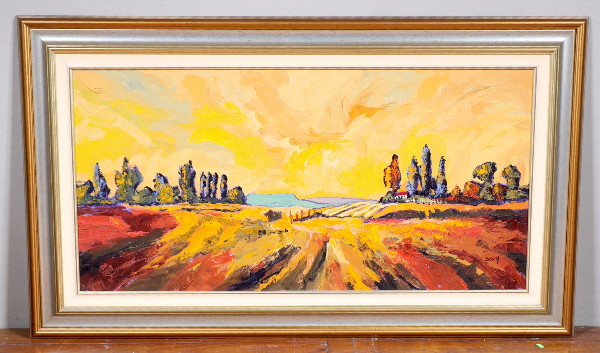 Cornelius Bosch VERDANT LANDSCAPE MutualArt