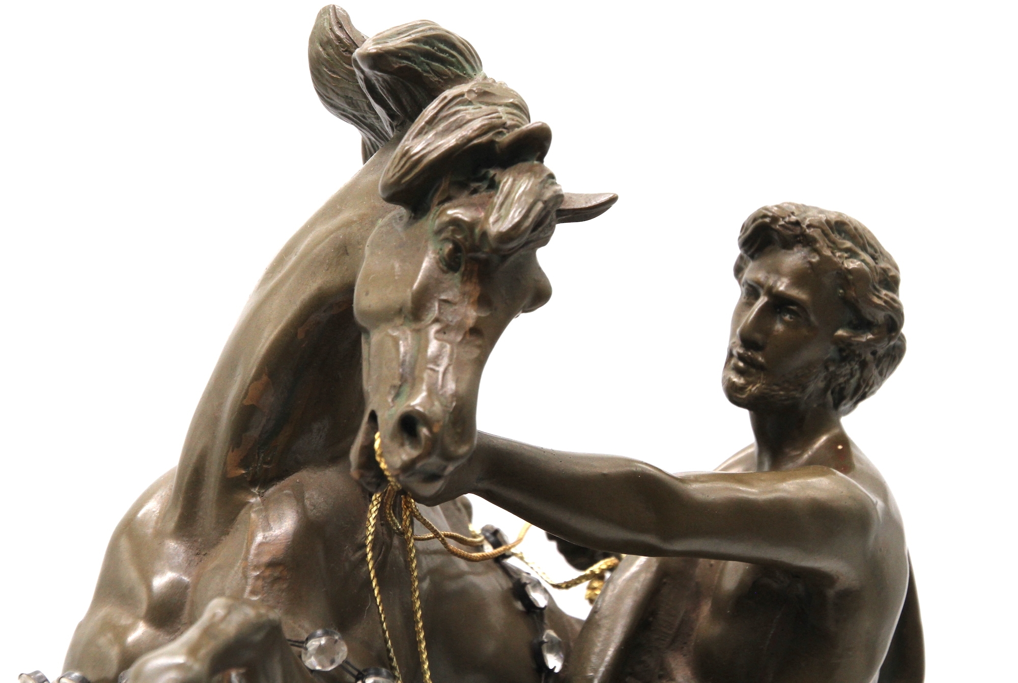 Ron Lee | a rearing horse and figure | MutualArt
