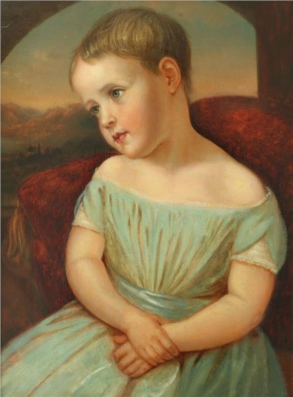 RITRATTO DI UNA RAGAZZA - Friedrich Wasmann