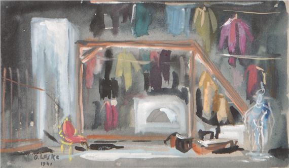 PALCOSCENICO TEATRALE by Oskar Laske, 1941