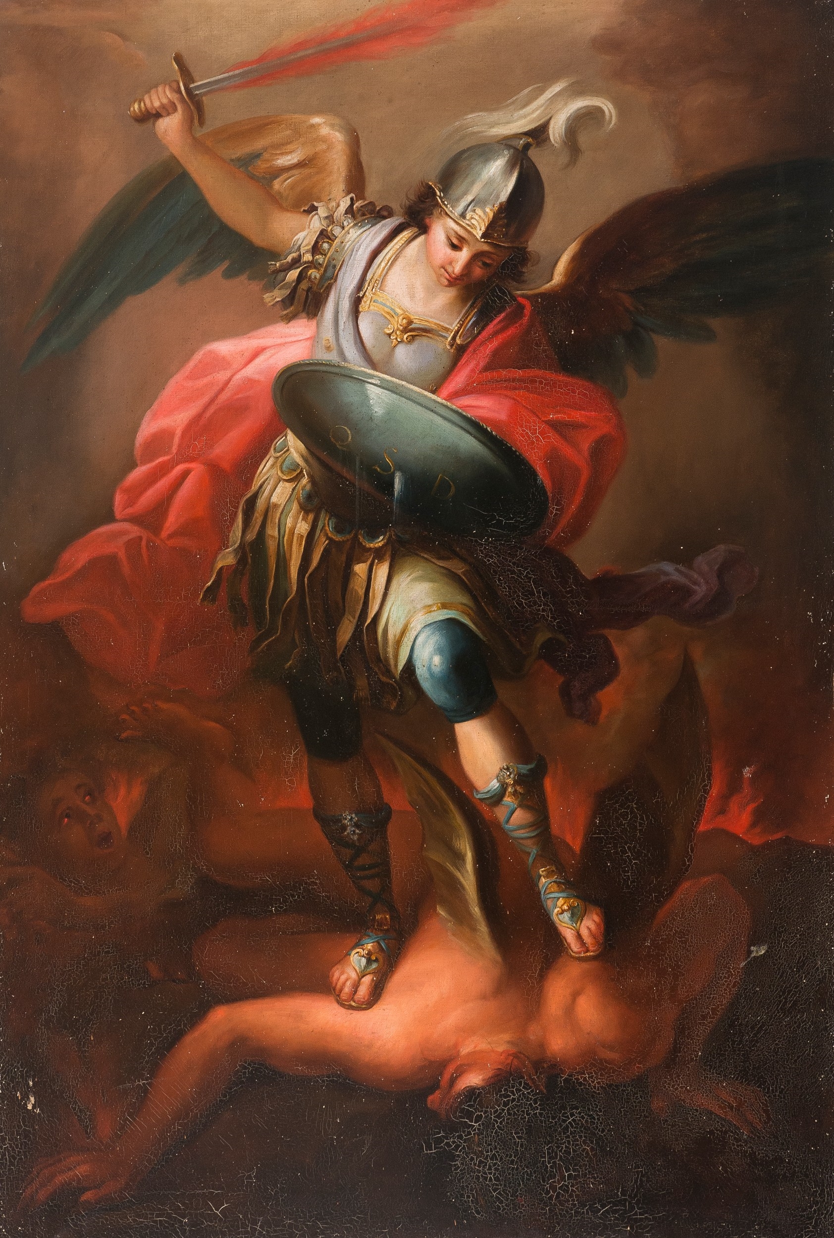 Archangel by Colonial School, 17th Century, 17th century