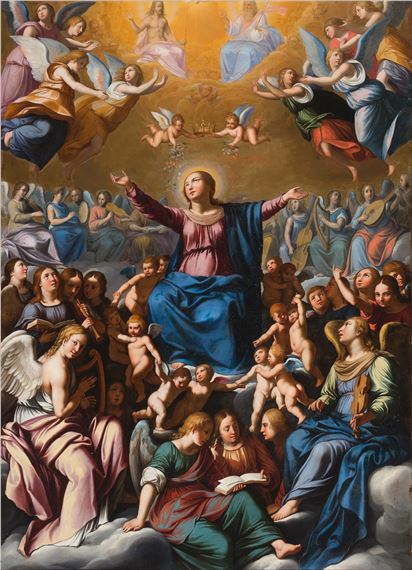 The Coronation of the Virgin Mary by Carlo Saraceni