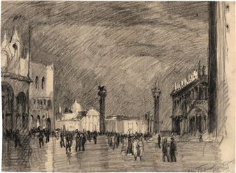 Die Steilküste bei Taormina - Otto Thämer