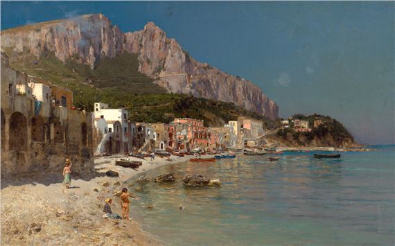 Marina Grande auf Capri by Bernardo Hay