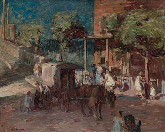 "Huckster's Cart" by John Fulton Folinsbee, 1922-1924