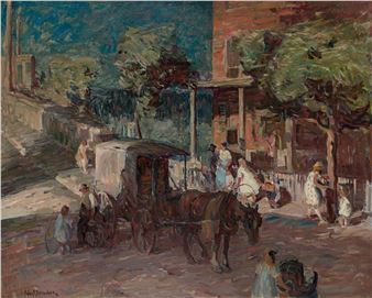 "Huckster's Cart" - John Fulton Folinsbee