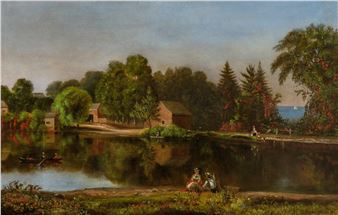 Summer Afternoon at the Shore - Evelina Mount