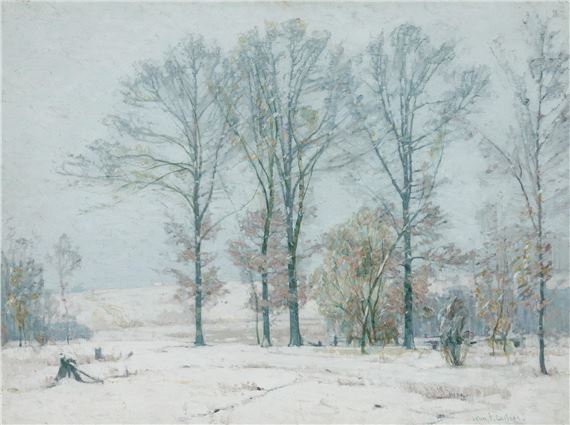 "Snow Flurries" by John Fabian Carlson