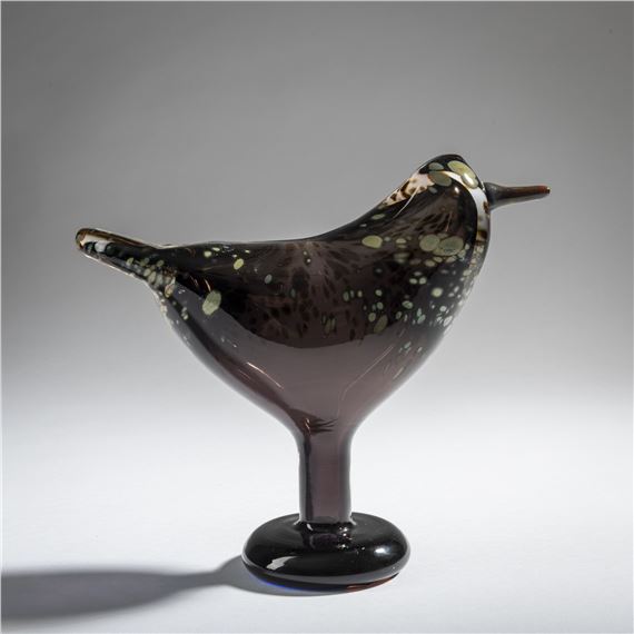 Song thrush 'Laulurastas' by Oiva Toikka, 1984-1986