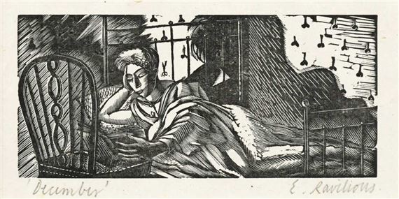 Eric Ravilious | December (1927) | MutualArt