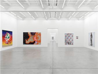 Paint-by-Numbers at Galerie Eva Presenhuber, Zurich