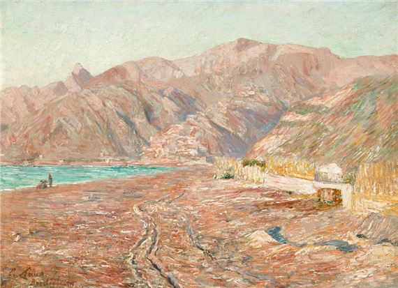 View at Bordighera by Emile Claus, 1899
