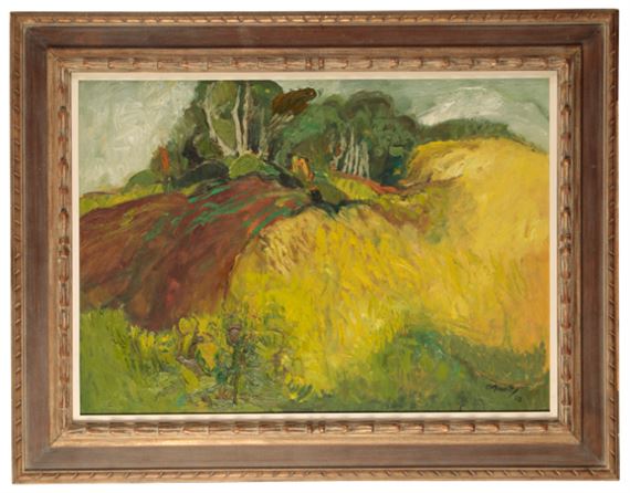 Gerald Roach | Landscape with Field and Woods (68) | MutualArt