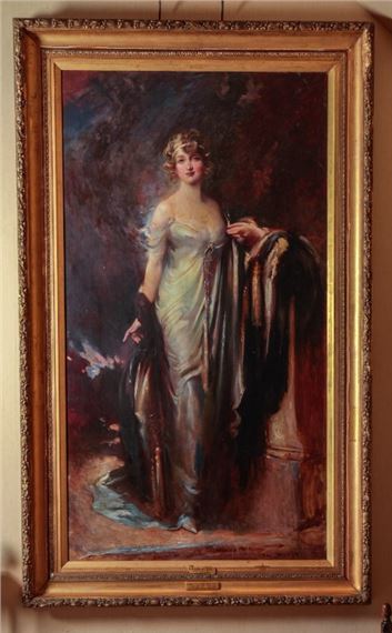 Hal Hurst | A full-length portrait of Miss Florence Milner | MutualArt