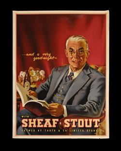 Alan Douglas Baker | Tooths Sheaf Stout Advertising Poster | MutualArt