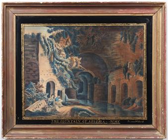 "The Fountain of Aegeria in Rome" - Frances M. Hart