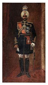 Maharajah Yadavindra Singh of Patiala (reg. 1938-47) - Fritz Munich