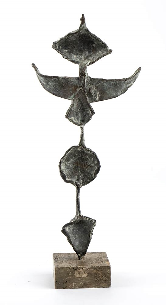 Artwork by Mirko Basaldella, Mime, Made of Bronze