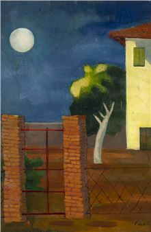 Houses at night - Antonio Cardile