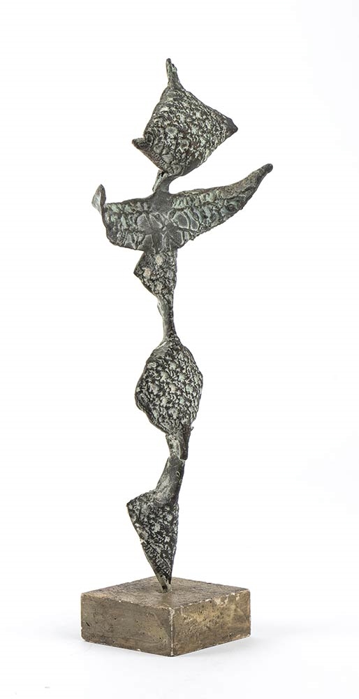 Artwork by Mirko Basaldella, Mime, Made of Bronze