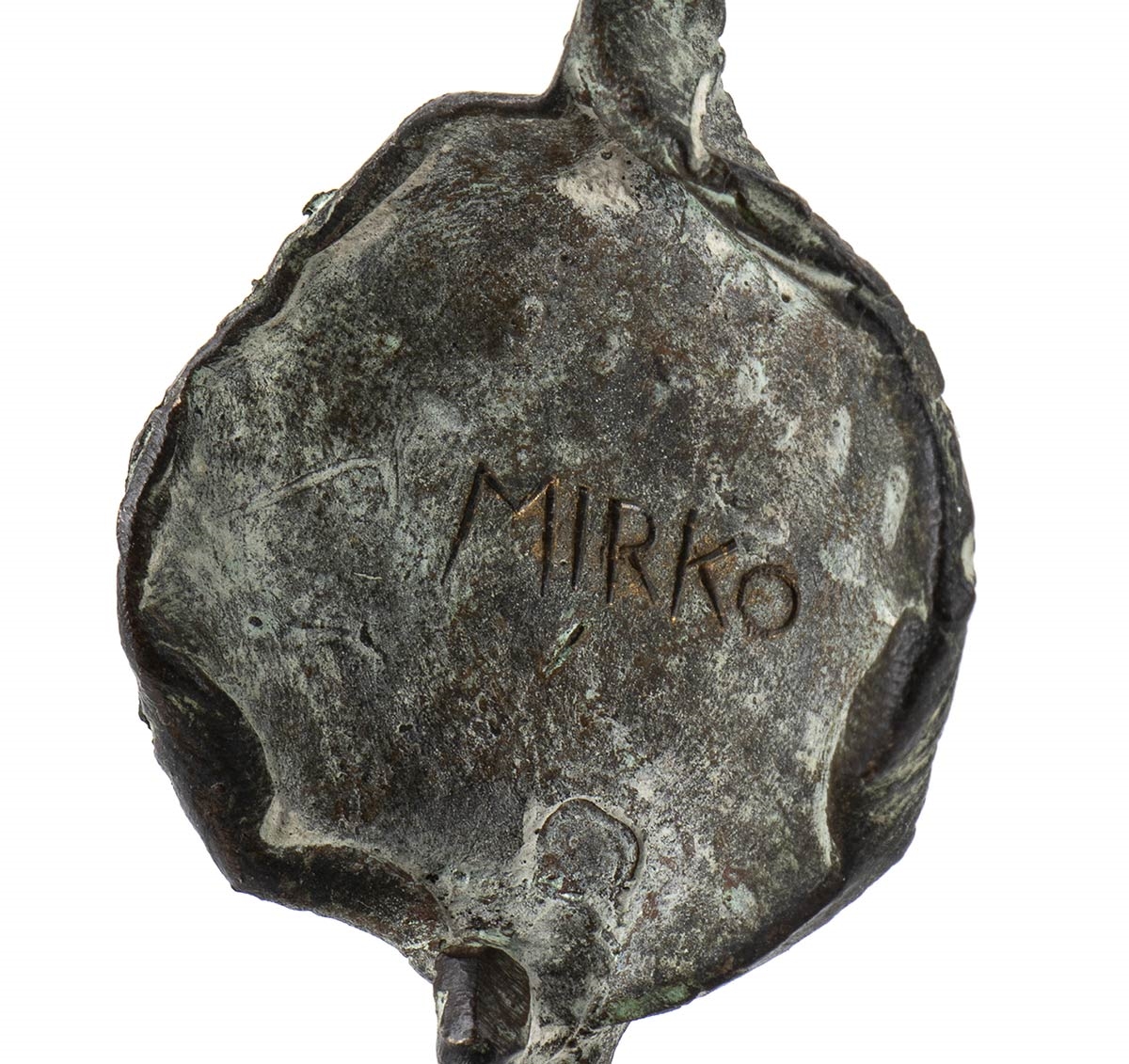 Artwork by Mirko Basaldella, Mime, Made of Bronze