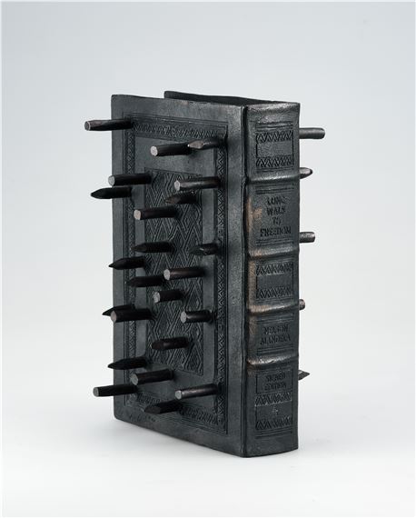 Long walk to freedom - Homage to Nelson Mandela by Günther Uecker, 2018