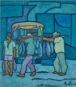 Fishermen, Tahiti - François Ravello