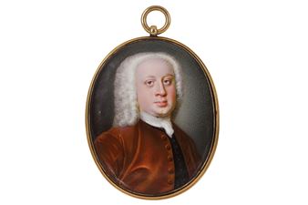 Portrait miniature of a Gentleman - Abraham Seaman