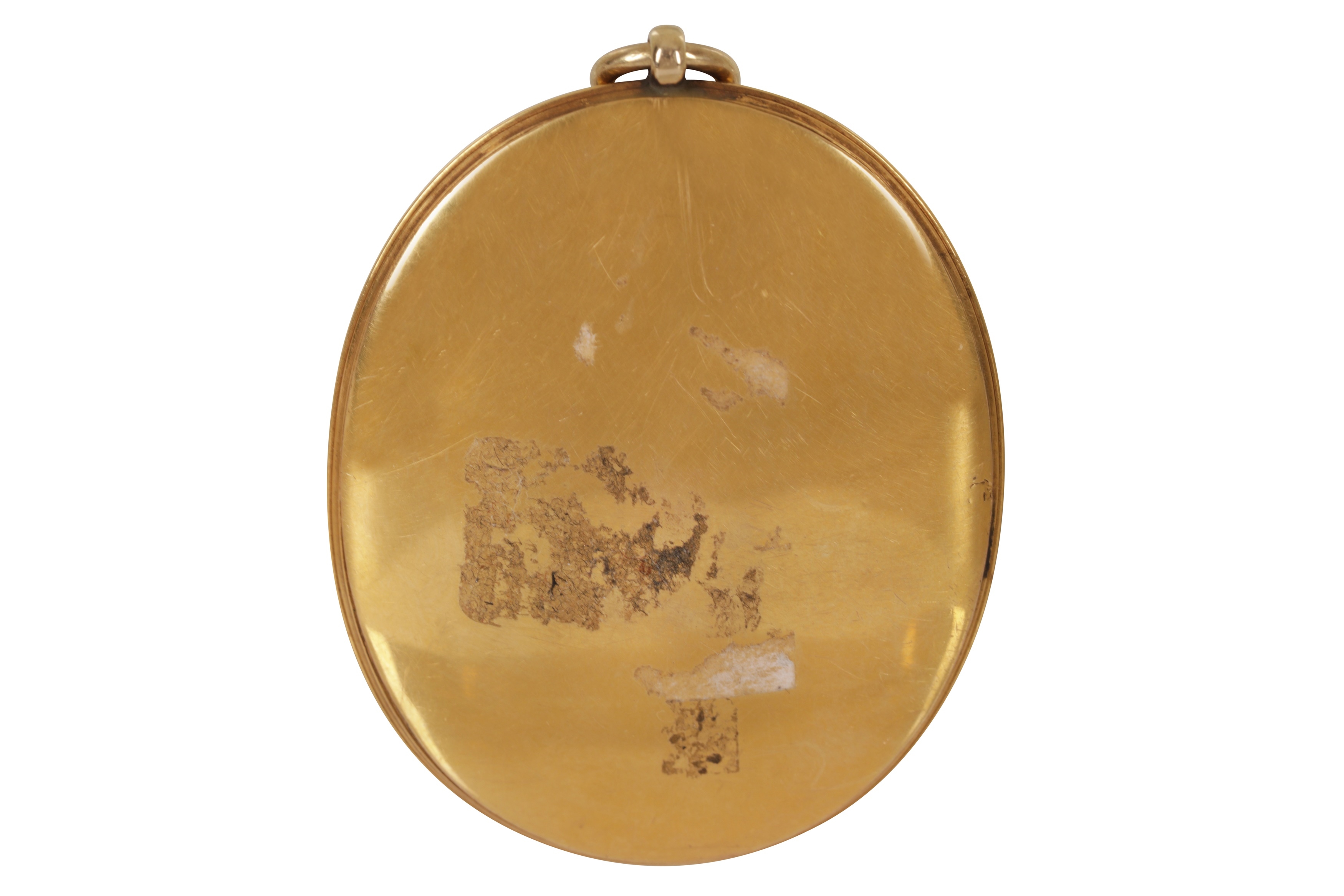 Artwork by Abraham Seaman, Portrait miniature of a Gentleman, Made of enamel