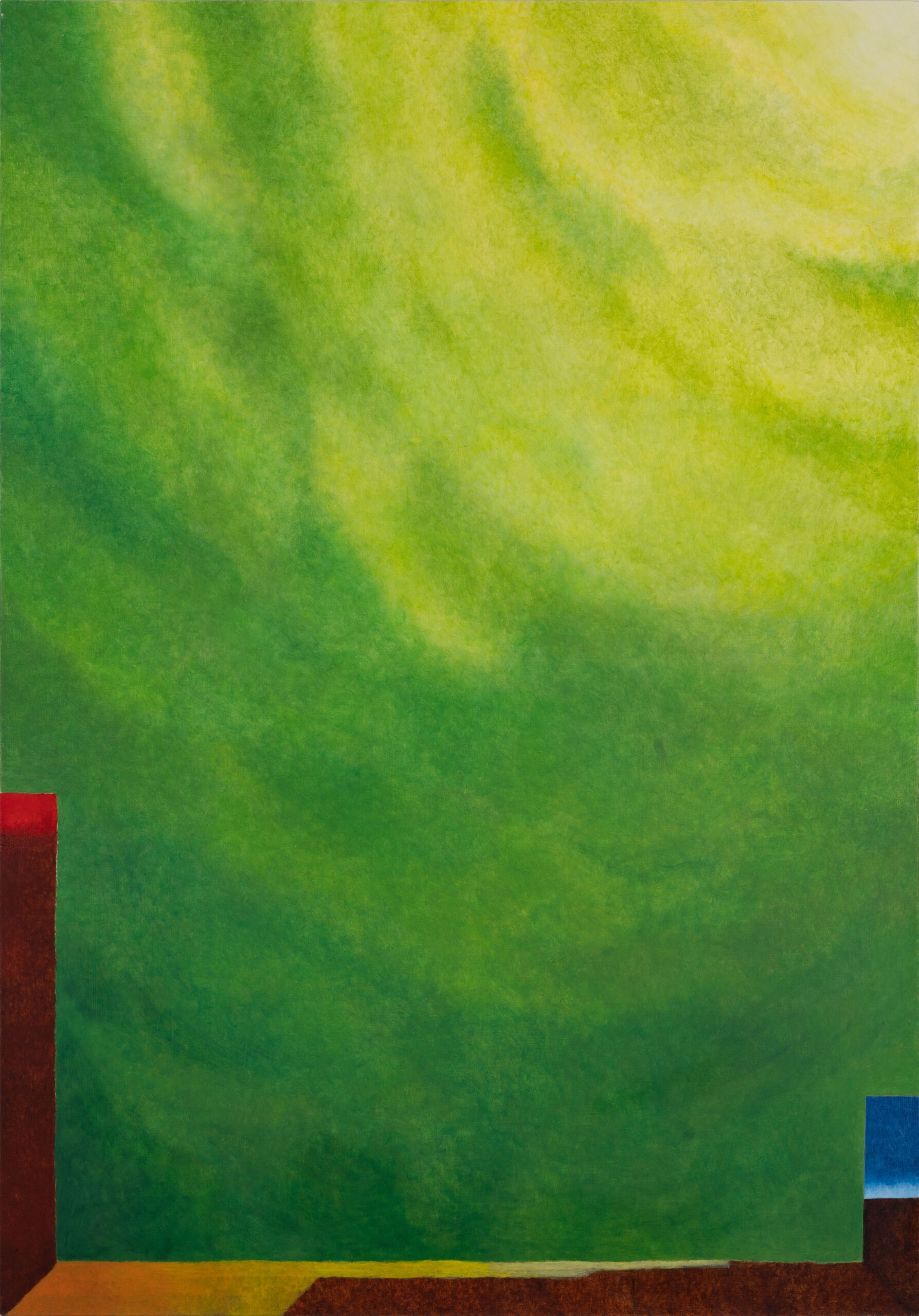 Artwork by Pieniek Kacper, Kompozycja XV, Made of oil / canvas