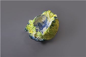 Wirsingkohl in Form einer Schale. - Gaube Gudrun