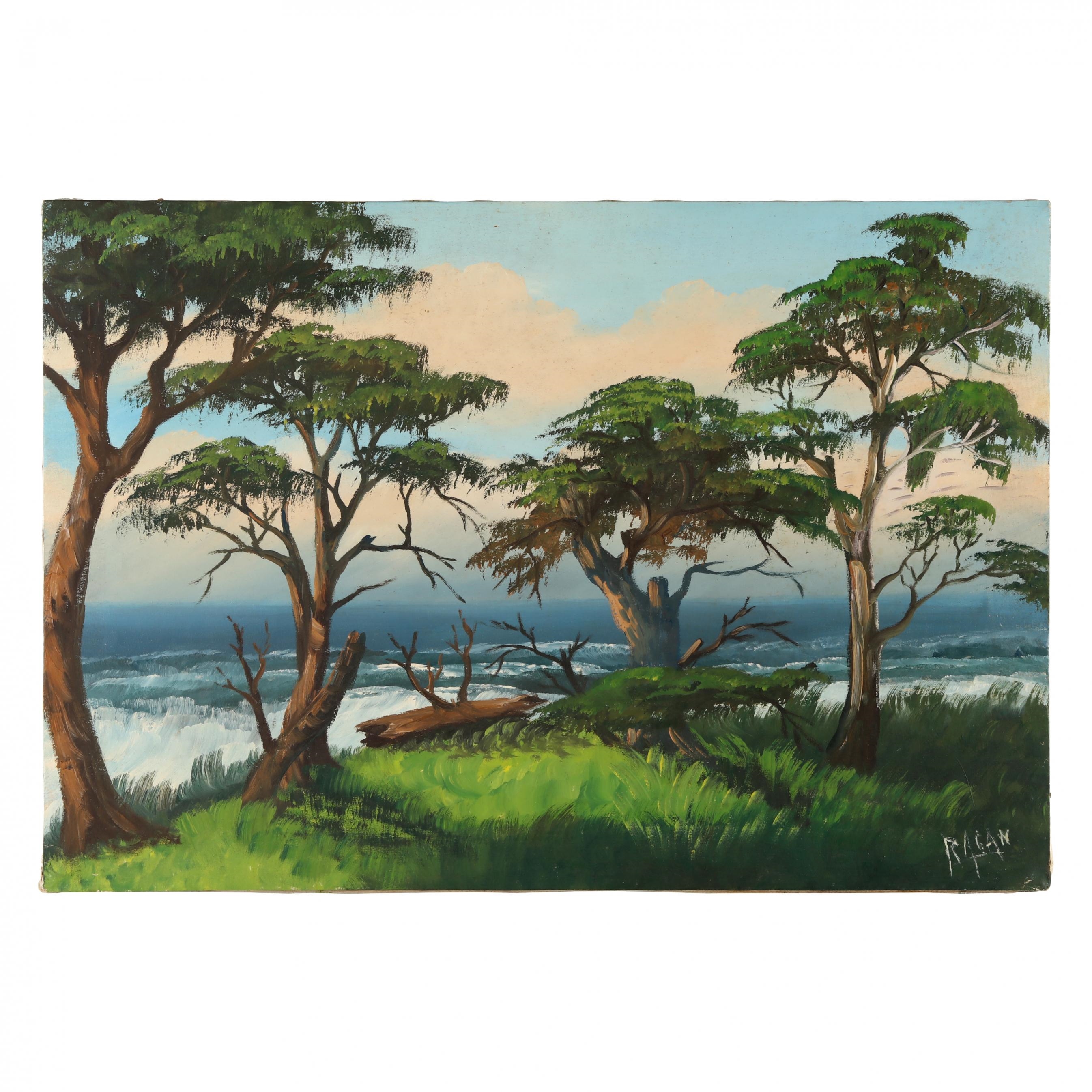 Robert Ragan | Two Vintage Paintings | MutualArt