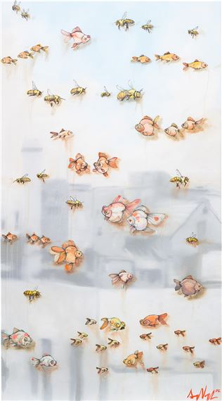 Barcelona by Sage Vaughn, Executed in 2007