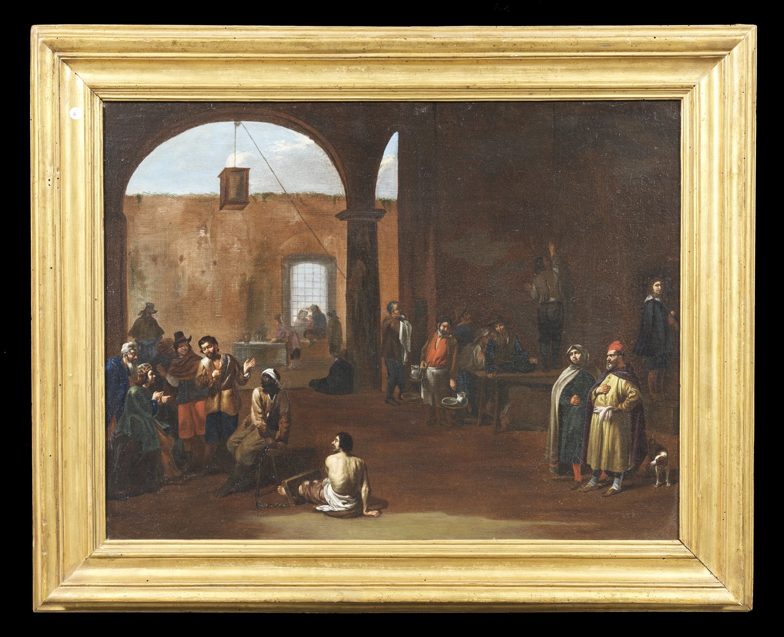 Roman School, 17th Century | Slave market | MutualArt