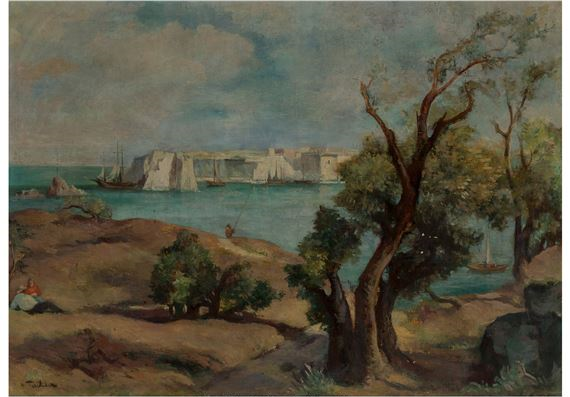 View of Corsica by Victor Tischler