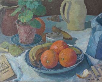 'Still Life' - a dish of fruit - William Ratcliffe