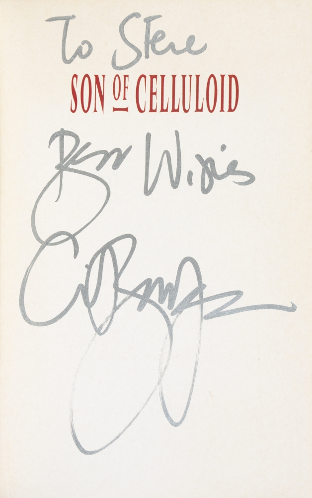 Lettre Autographe Signée Clive Barker - Photo Récente Avec Signature Originale