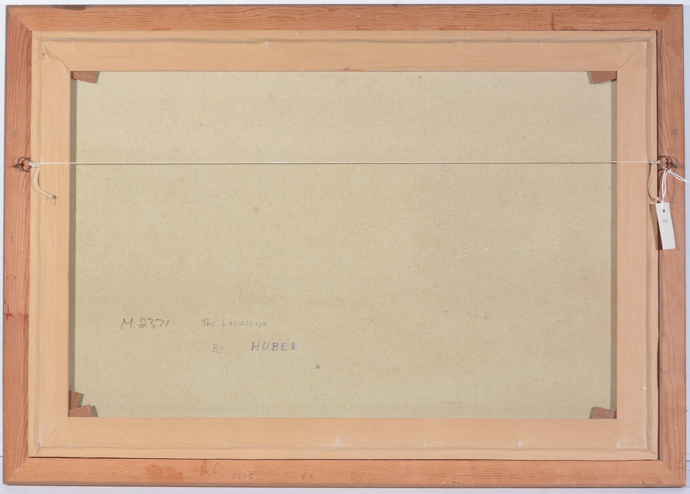 Artwork by Helen Huber, The Landscape, Made of oil on canvas