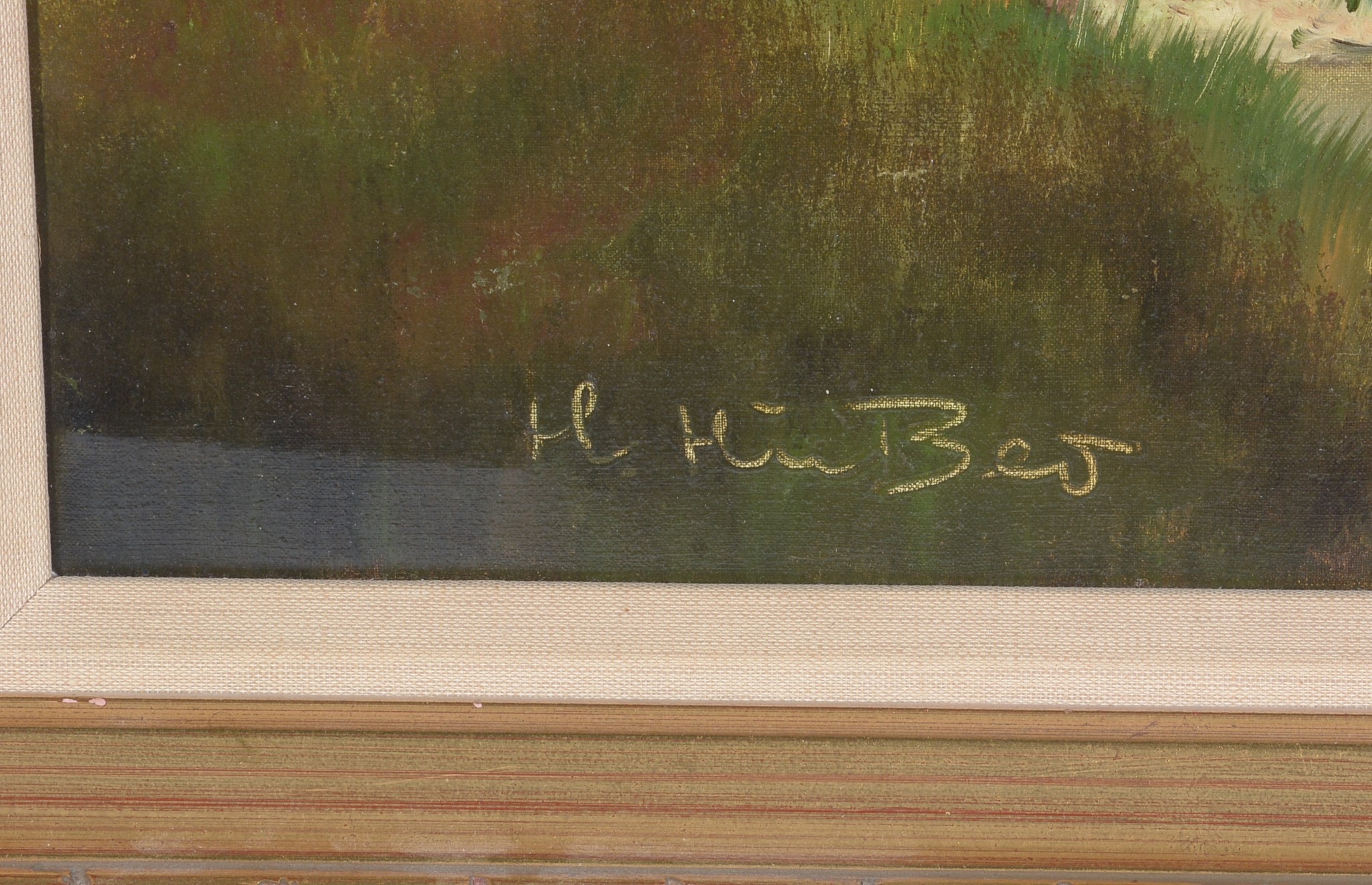 Artwork by Helen Huber, The Landscape, Made of oil on canvas