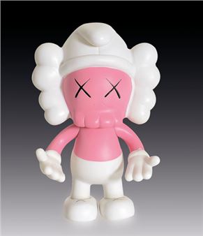 KAWS カウズ Smurf スマーフ フィギュア Original Fake KAWS | Kaws Smurf (Original Fake) | MutualArt