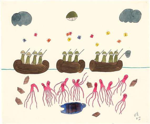 Soldaten auf hoher See by Neil Farber, 1999