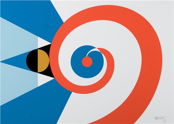 Banderas del Cosmos III by César Manrique, 1985