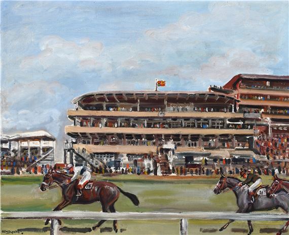 Pearl Diver, the Derby winner by Richard John Munro Dupont, 1947