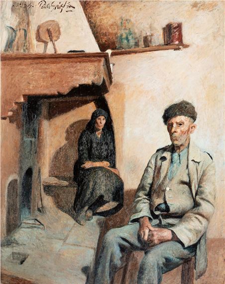 Grandparents by Paolo Ghiglia, 1934