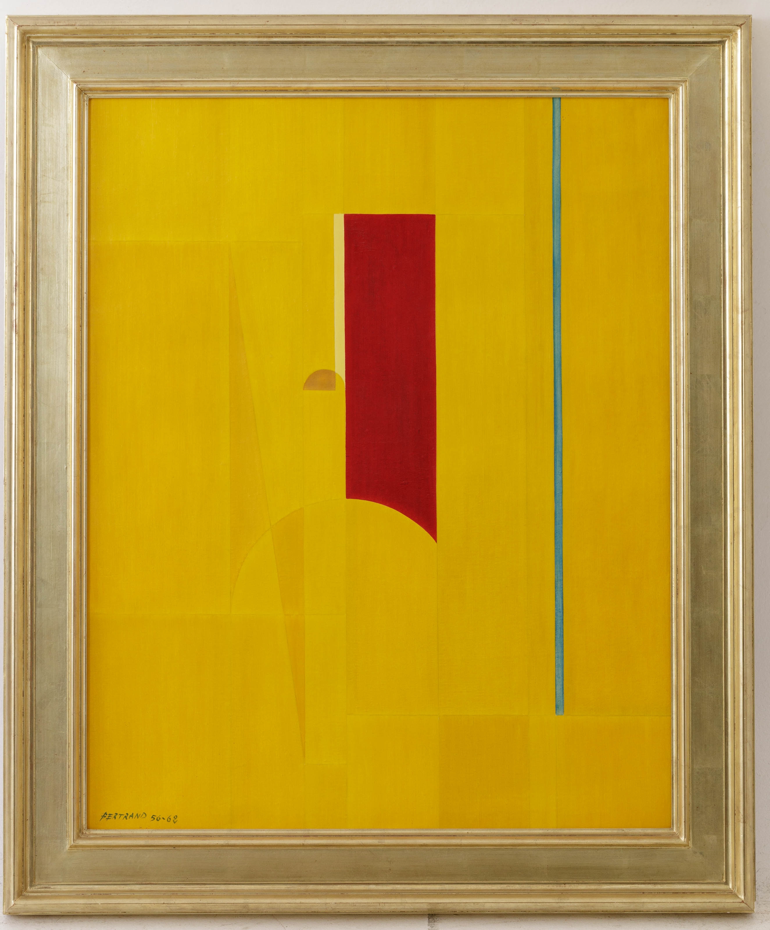 Artwork by Gaston Bertrand, Sienne dorée, Made of Canvas