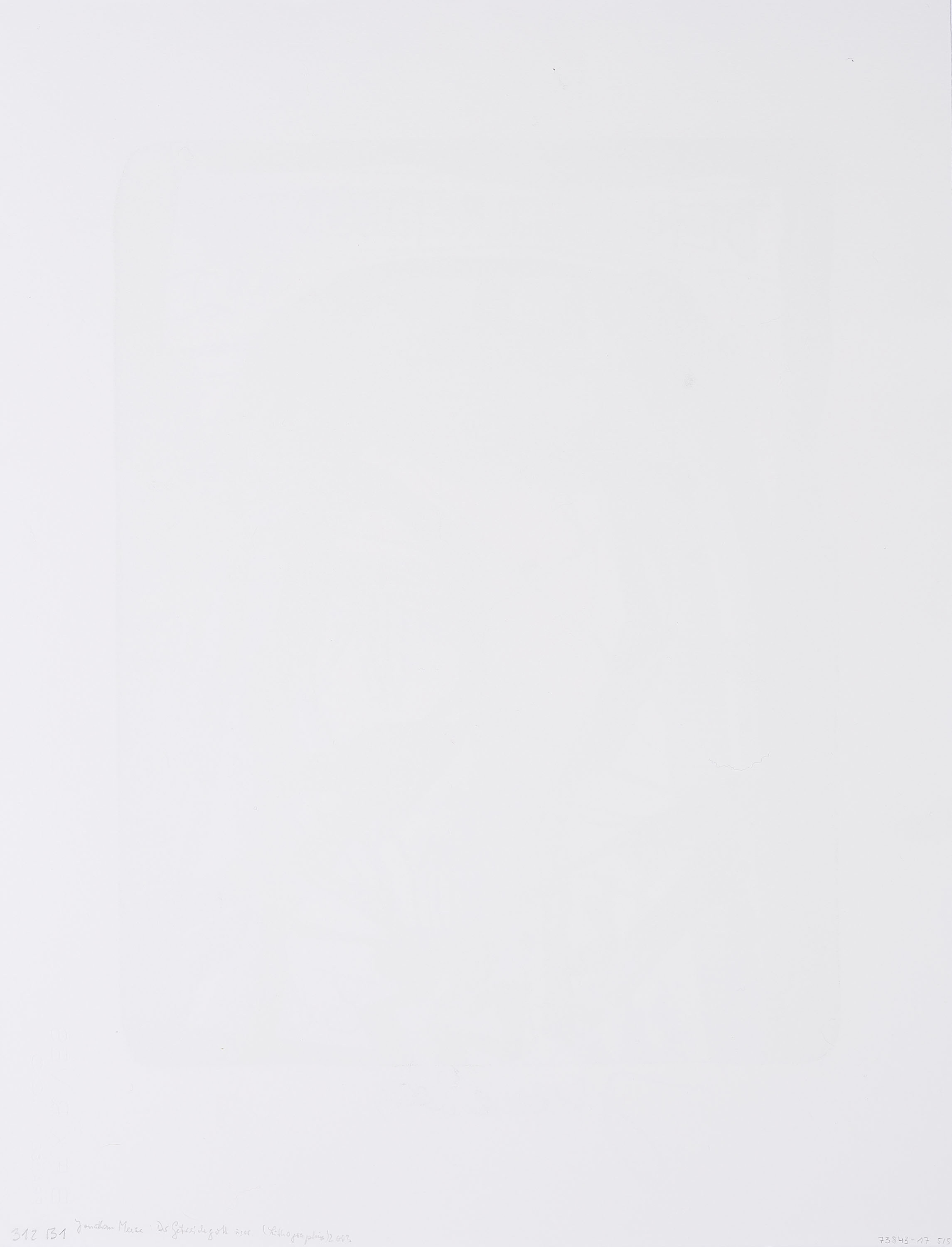 Artwork by Jonathan Meese, Mixed Lot of 5 Lithographs., Made of Lithograph on BFK RIVES