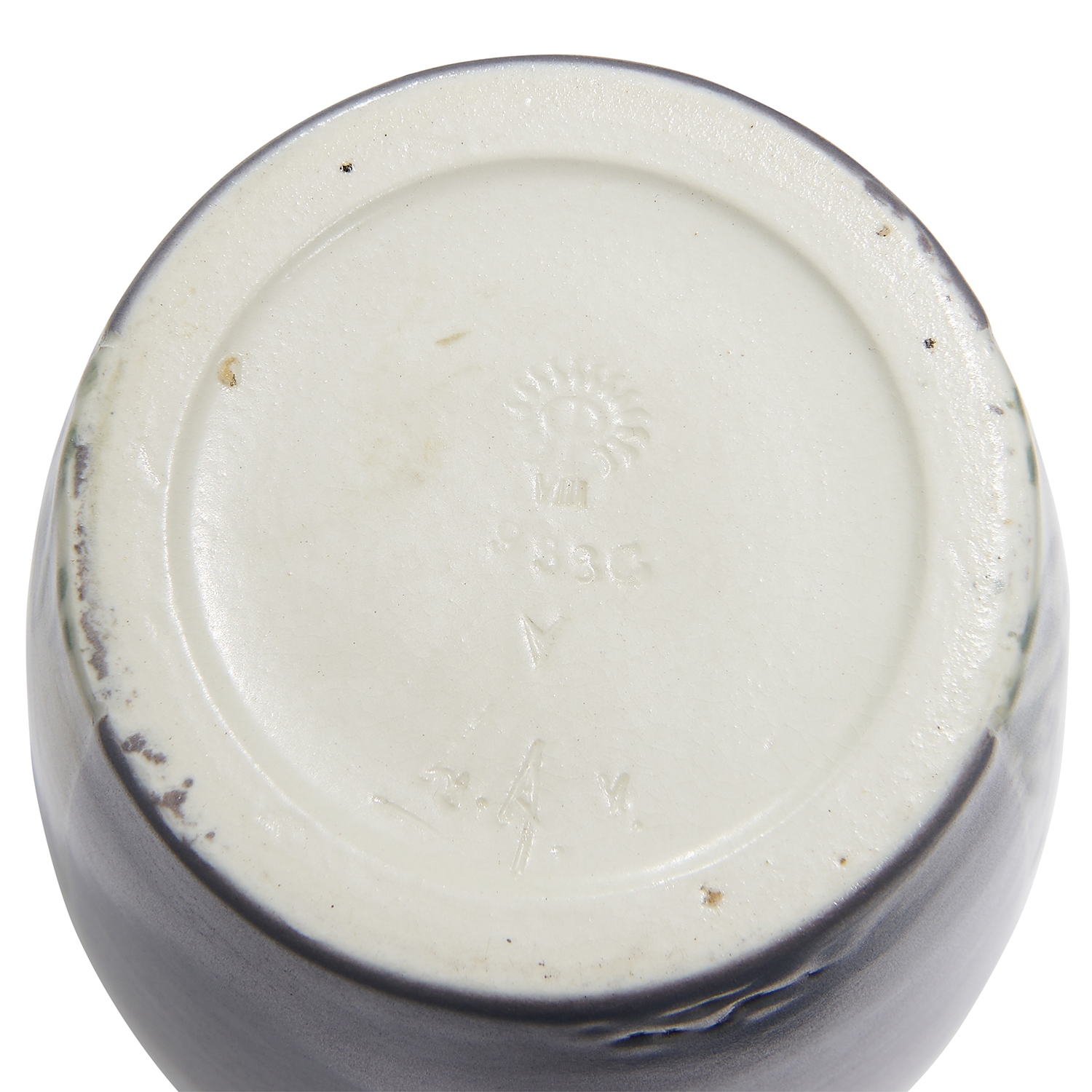 Lenore Asbury Rookwood Pottery earthenware Vellum glaze vase (1908