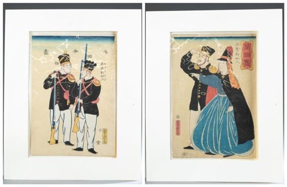 Utagawa Yoshitora | Americaji | MutualArt