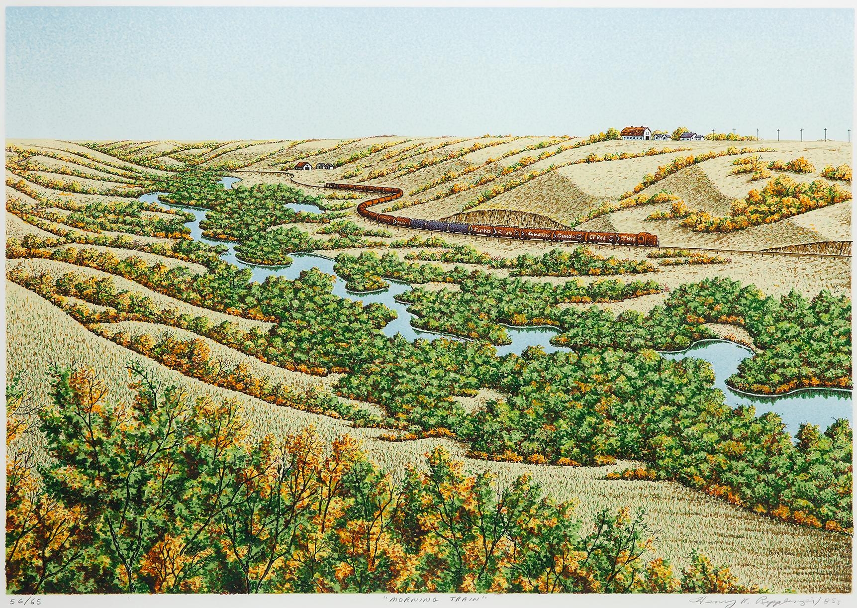 Henry Ripplinger | Morning Train (1985) | MutualArt