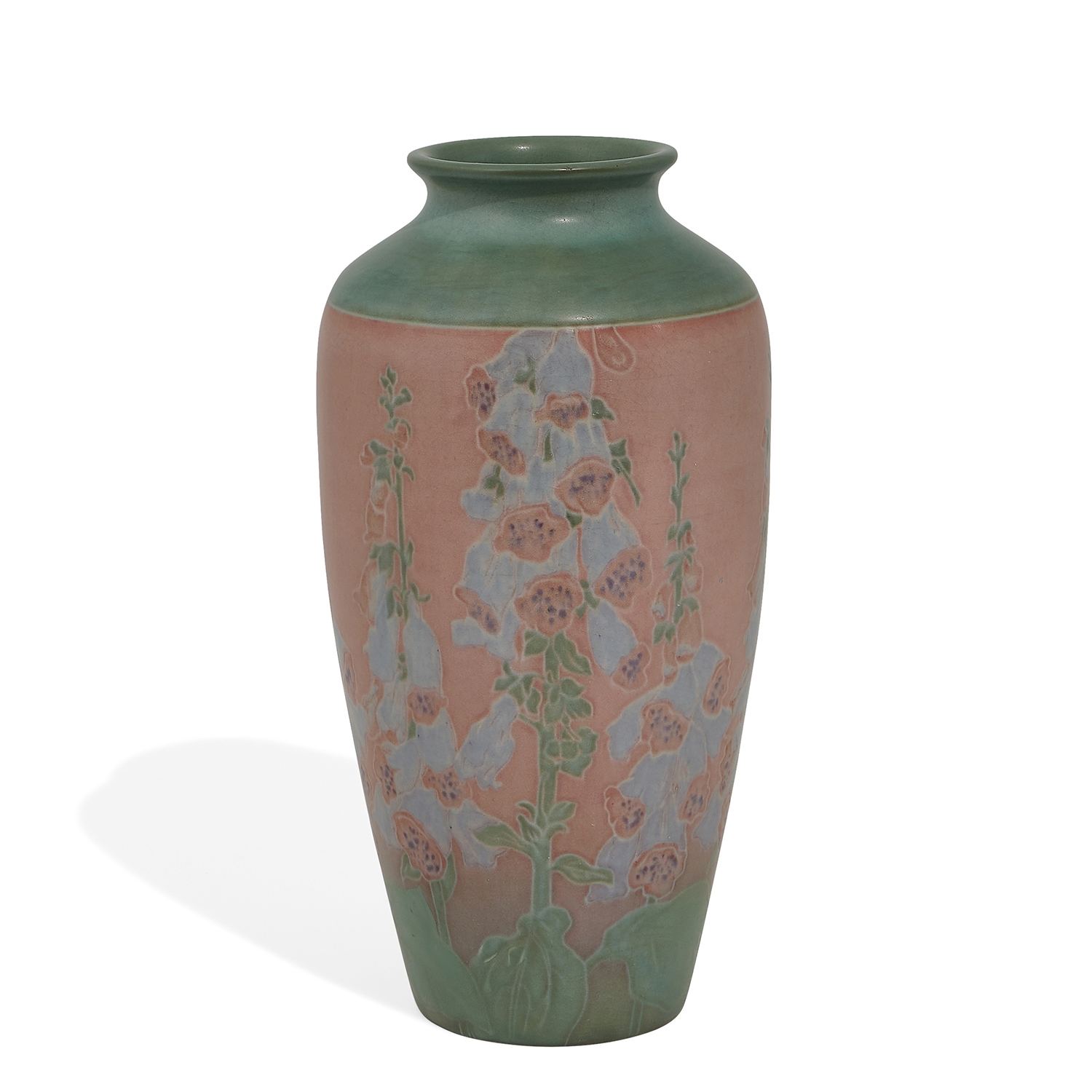 Charles S. Todd Rookwood Pottery large and showy earthenware Vellum